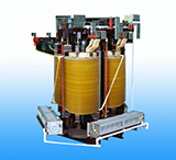 立體三角形非包封線(xiàn)圈干式變壓器